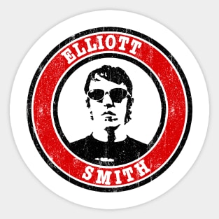 Elliott Smith Retro 90s Sticker